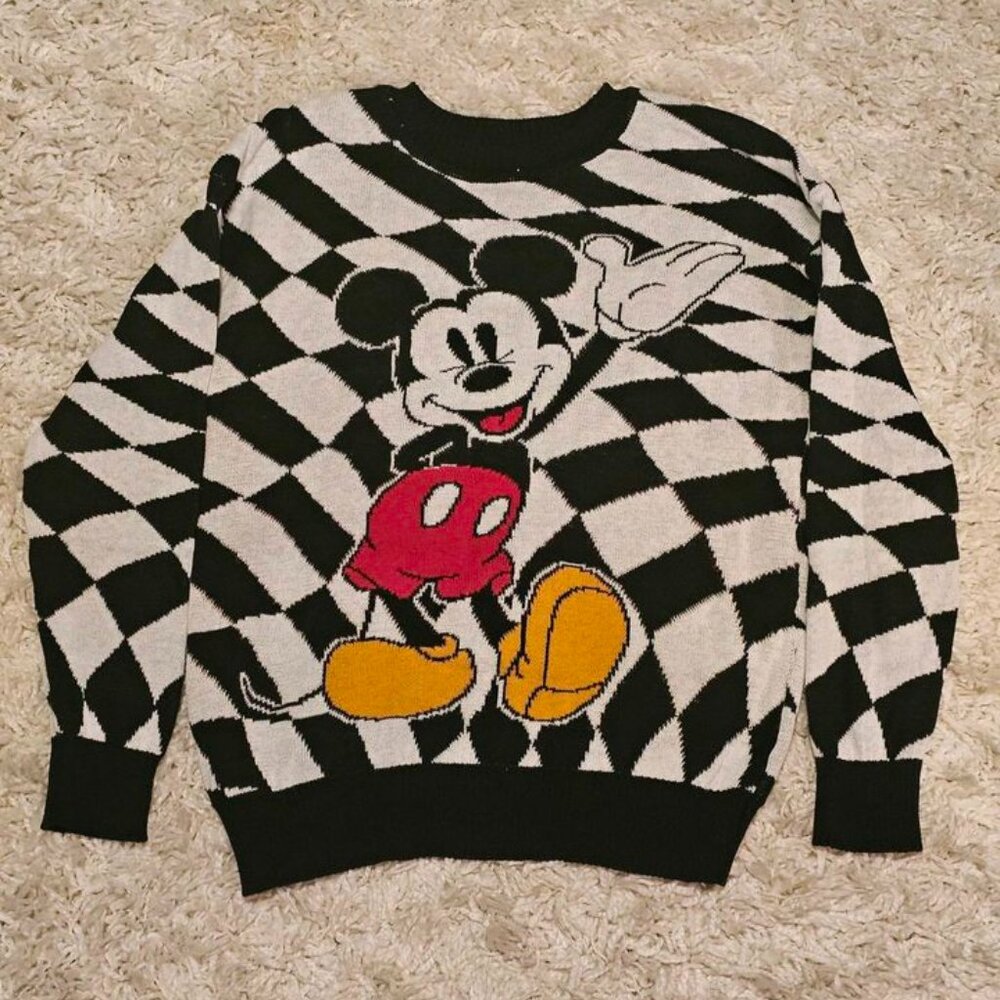 EUC Women's Disney Mickey Mouse Sweater (Size: small)